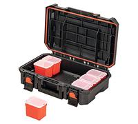 CRAFTSMAN Sistema TRADESTACK Caja de herramientas de 21.6 pulgadas, negro, espuma estructural, con cerradura (CMST21415)