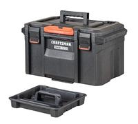 CRAFTSMAN TRADESTACK System Caja de herramientas de 21.6 pulgadas, negro, espuma estructural, bloqueable (CMST21430)