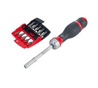 CRAFTSMAN V-Series CMHT68143V - Juego de destornilladores de trinquete con puntas múltiples surtidas, 18 piezas