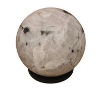 CRAFTSTRIBE Piedra Natural de cristal del arco iris Moonstone de la esfera de la bola curativo de vector de la decoración