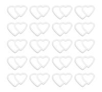 CRAFTYMELODY 10 Juego de Marcadores de Metal Regla de Plata Antigua Bandeja Colgante Regla de Aleación Bisel Cabujón de Cristal Ajustes de Marcador de Página de Libro