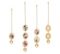 CRAFTYMELODY 3 Charms Foto Personalizada Dorado Con Pompón para Descuento de Diploma 3 Estilos con Alas de Ángel de Aleación para Ceremonia Conmemorativa Regalo Universidad