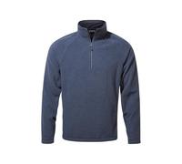 Craghoppers Corey V - Forro Polar con Media Cremallera para Hombre (3XL, Azul Marino Jaspeado)