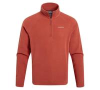 Craghoppers Corey VI - Camiseta de forro polar con media cremallera para hombre, ligera y aislante