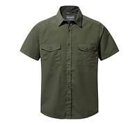 Craghoppers Craghoppers Kiwi Short Sleeve Shirt, Camiseta para Senderismo Hombre, Cedar, 80