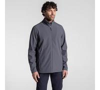 Craghoppers Expert Base Camp II - Chaqueta softshell para hombre, repelente al agua, abrigo de trabajo