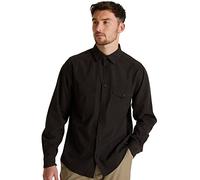Craghoppers Expert Kiwi Long Sleeved Shirt Camisa Abotonada, Black, S Hombre