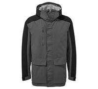 Craghoppers Expert Kiwi Pro Strech-Chaqueta Larga Impermeable, Gris carbón, XXL Unisex Adulto