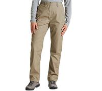 Craghoppers Expert Womens Kiwi Trousers Pantalones para Senderismo, Pebble, 8 Mujer