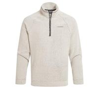 Craghoppers Karlton - Sudadera de Forro Polar con Media Cremallera para Hombre, Exteriores, Caminar, Senderismo y Camping, Color Blanco