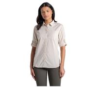 Craghoppers Kiwi III - Camiseta de Senderismo de Manga Larga para Mujer, antiinsectos, protección UV, para Exteriores