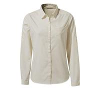 Craghoppers Kiwi LS Shirt, Blusa Mujer, Sea Salt, 24