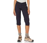 Craghoppers Kiwi Pro Crop Pantalones Cortos de Senderismo, Azul Marino, 26W para Mujer