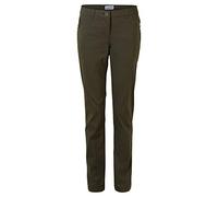 Craghoppers Kiwi Pro Trousers, Pantalones para Senderismo Mujer, Mid Khaki, 14L