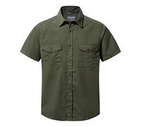 Craghoppers Kiwi Short Sleeve Shirt, Camiseta para Senderismo Hombre, Cedar, 60