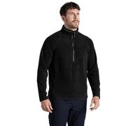 Craghoppers Mens Expert Corey 200 Half Zip Fleece Forro Polar, Black, XXL Hombre