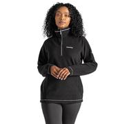 Craghoppers Miska Half Sleeve Fleece, Suéter Mujer, Black, 08L