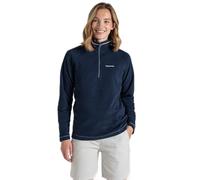 Craghoppers Miska Half Sleeve Fleece, Suéter Mujer, Blue Navy, 18L