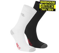 Craghoppers Nosilife Libre de Olores Repelente de Insectos Viaje Socks 2pk Negro