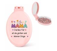 Crahalen Regalos para mamá, regalos para madres, regalo especial para mamá, cumpleaños, día de la madre, regalo para la madre Navidad, prezent Na Dzien Mamy cepillo de viaje cepillo de pelo de viaje