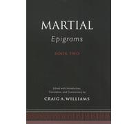 Craig A. Williams Martial's Epigrams Book Two (Tapa dura)