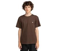 Element Icon Embroidery - Camiseta de Manga Corta - Hombre - Marrón
