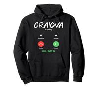 Craiova Llama a City Trip Rumania Emigración Sudadera con Capucha