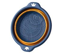 Craltlapsible Dish Bañera - Fregadero, ahorro de espacio | Bañera de lavado plegable, lavabo de camping, cuenco para acampar con asas colgantes, contenedor compacto para lavar platos