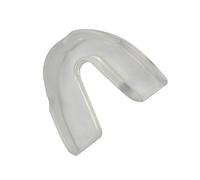 Cramer Protector bucal sin tirantes para fútbol, lacrosse, hockey, baloncesto, rugby, boxeo, protector bucal, protector de dientes evita la clinchación, boquilla deportiva, absorbe los golpes, varios colores - 138504, Blanco