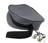 Crampon, bolsa de almacenamiento de ropa de escalada, organizador de bolsillo con cremallera, contenedor de almacenamiento de artículos de tocador de viaje, diseño compacto y ligero, ideal para el