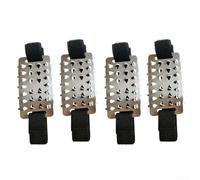 Crampones antideslizantes para zapatos de senderismo, picos de aleación de acero que proporcionan agarre en pavimento, senderos y terrenos cubiertos de nieve (2 pares)