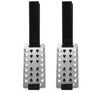 Crampones Antideslizantes para Zapatos y Botas Acero Inoxidable Negro | Ajuste Elástico sobre Calzado, Plegables para Camping y Running, Reducen Deslizamientos en Frío