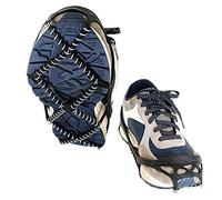 Crampones antideslizantes para zapatos y botas, garras de hielo universales para nieve y hielo para senderismo, correr, escalada y montañismo