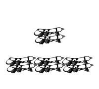 Crampones Crampones 1-5 Pares 24 Dientes Escalada Antideslizante Pinza for Hielo Picos for Zapatos Cubiertas de Garras for Nieve for Caminar Deportes Senderismo Invierno(4Pair,M)