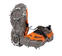 Crampones Crampones Antideslizantes de Invierno for Hielo, Unisex, for Nieve, cubrezapatos, Accesorios for Escalada al Aire Libre Escalada De MontañA(19 Teeth Orange M)