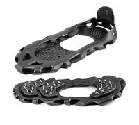 Crampones Cubierta Antideslizante for Zapatos con Garra de Hielo for Nieve, diseño for Senderismo al Aire Libre, Dientes Escalada Hechos 30 aleación, no es fácil Romper Invierno(M)