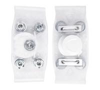 Crampones de hielo - Crampones de nieve para calzado con 5 garras - Dispositivos antideslizantes para hielo exterior - Para zapatos botas zapatillas senderismo escalada esquí camping senderismo viaje
