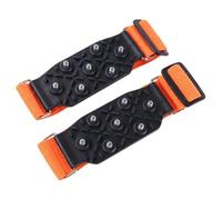 Crampones de Nieve para Zapatos Portátiles Ajustables Flexibles con Púas | Tacos de Tracción para Hombres y Mujeres Caminar Trotar Senderismo Escalada Invierno Hielo Montañismo Pes