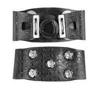 Crampones Nieve Hielo, Crampones Zapatos, Púas De 5 Garras para Zapatos, Tacos Tracción para Caminar sobre Hielo, Estabilidad En Caminos para Caminantes, Viajeros Y Excursionistas