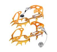Crampones para botas de senderismo para mujer, herramienta de tracción de 14 garras, agarre de hielo para escalar, para mujeres y hombres, botas de invierno, senderismo, , caminar, trotar