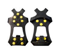 Crampones para Calzado en Hielo | Tracción para Botas de Invierno,Púas para Hielo para Zapatillas | para Caminar, Correr, Palear Nieve en Aceras, Caminos, Entradas de Vehículos, para