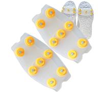 Crampones para Hielo para Mujer - Sujetadores Antideslizantes Universales Invisibles De 7 Dientes,Sujeciones Antihielo para Calzado | para Hombre y Mujer en Senderismo Caminata Invierno Exteriores