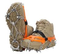Crampones para nieve de invierno para exteriores, tacos para exteriores de 18/19 dientes, garra de hielo para hombres y mujeres, pinzas duraderas de acero inoxidable