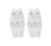 Crampones para zapatos, antideslizante y adherente - sobre-bajadas de invierno portátiles para nieve | para senderismo montaña caminando desplazamientos por clima frío mujeres hombres