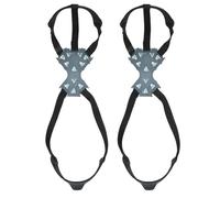 Crampones para Zapatos | Crampones De Tracción De Acero Inoxidable - Sujetadores para Hielo y Nieve en Calzado de Senderismo Invernal - para Escalada Montañismo Exteriores Clima Frío Hombre Mujer