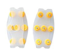 Crampones Para Zapatos | Dispositivos Antideslizantes Universales Con 7 Dientes Para Calzado - Puntas Para Zapatos De Nieve Y Hielo - Para Hombres Invierno Al Aire Libre Senderismo Caminar Pesca