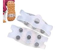 Crampones Para Zapatos - Pinzas Para Zapatos De Tracción, Puños De Silicona Antideslizante De Acero Inoxidable, Dispositivo De Tracción De Invierno Portátil Cadenas O Mujeres Hombres Caminando