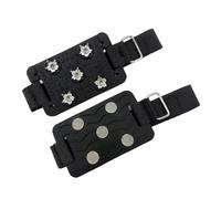 Crampons For Shoes - Ice Cleats | Anti-Slip Traction Cleats | Ice Spikes For Shoes | Grippers Fors Winter Hiking Climbing Fishing Mountaineering Trekking Outdoor Adventure