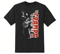 Cramps-Band-Men-T-Shirt-Black-Cotton-tee-Gift-For