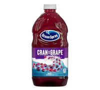 Cran-Grape Juice, 64 Fl Oz | Ocean Spray® Cran-Grape® - Bebida de jugo, hecha con jugo de fruta real, botella de 64 onzas líquidas